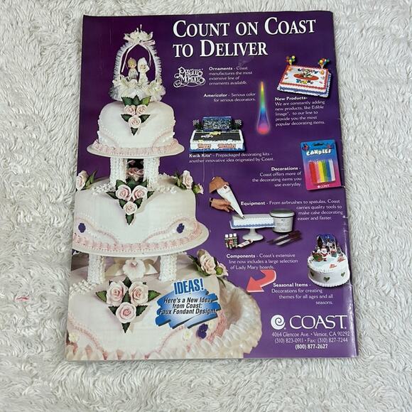 Vintage 90s American Cake Decorating magazine bundle lot - Jun, Aug, Oct 1998 - Picture 14 of 14